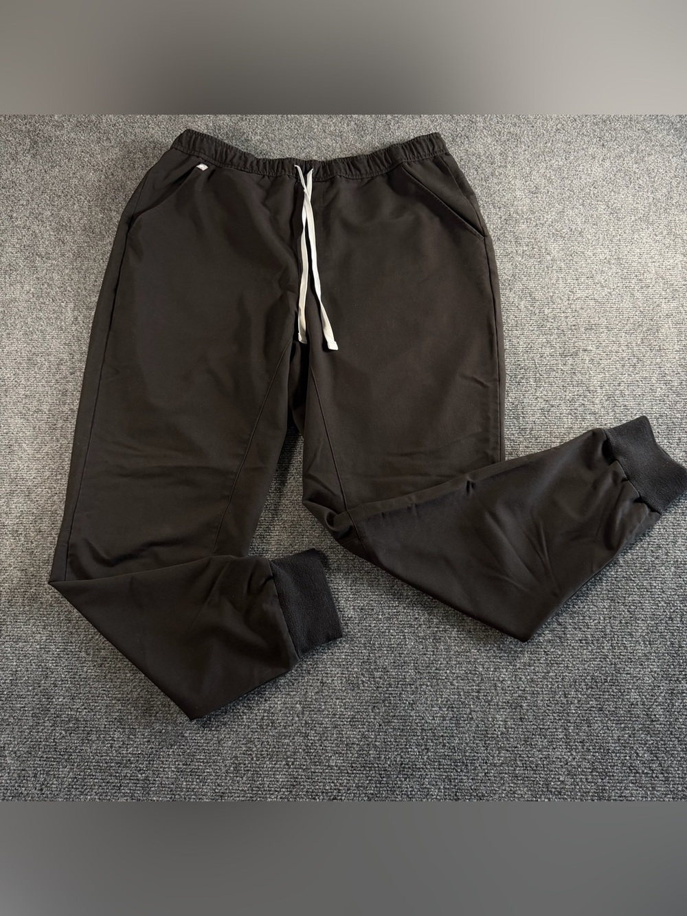 Figs Scrub Pants Women's XL Black Zamora Jogger Nurse Hospital Medical